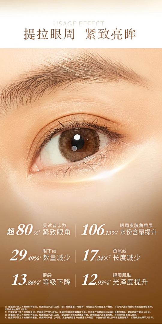 萃雅菁颜眼霜滋润肌肤紧致抗衰