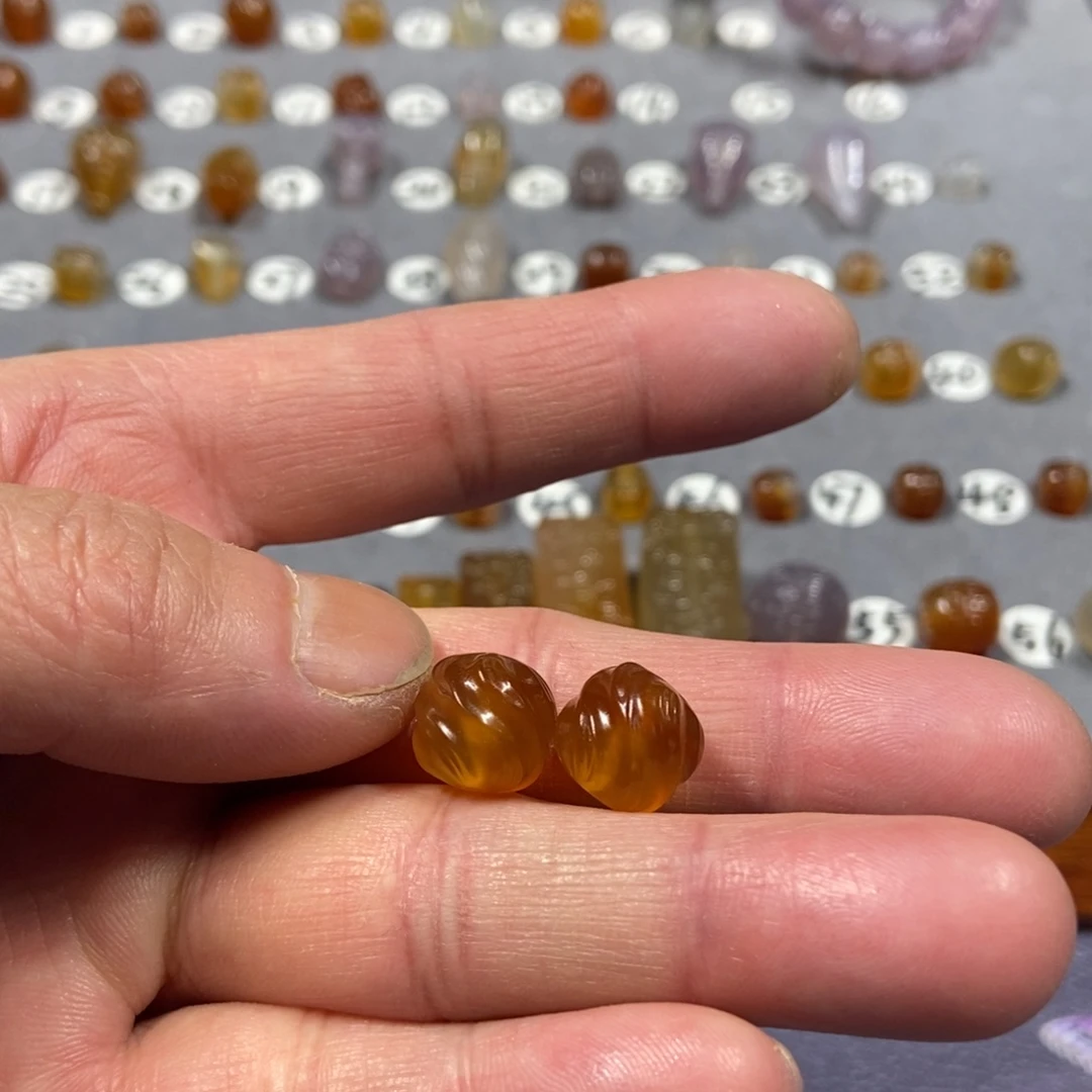 海***、玛瑙/玉髓合金颈饰珠