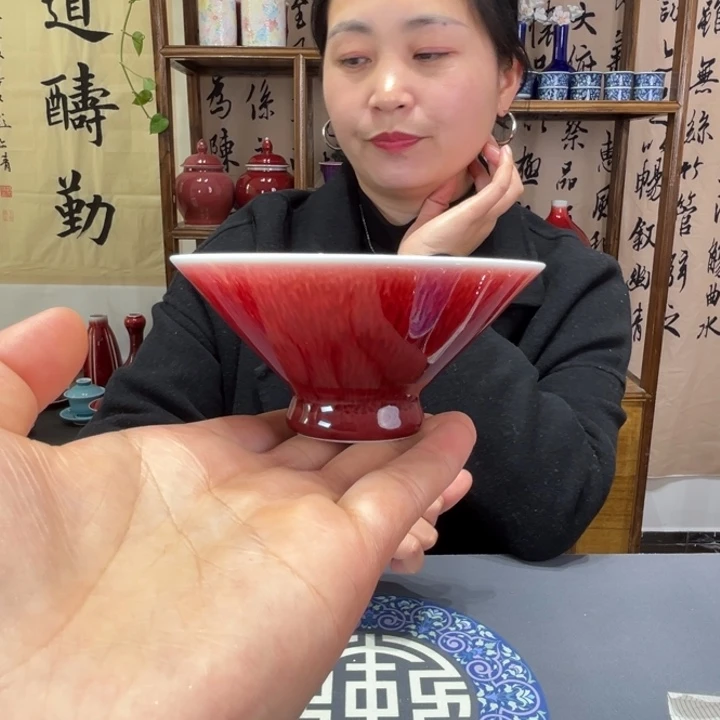 景德镇陶瓷斗笠杯全品