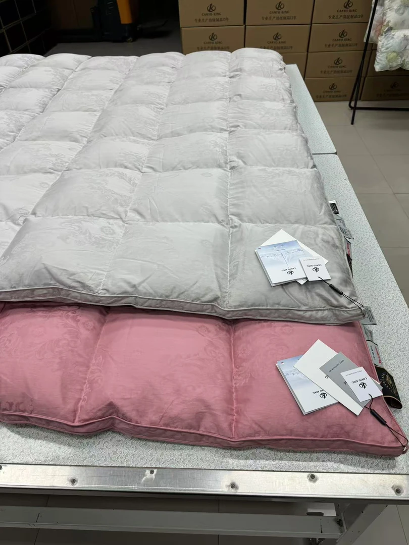 【四层加厚】四层提花加厚加重超柔保暖羽绒被