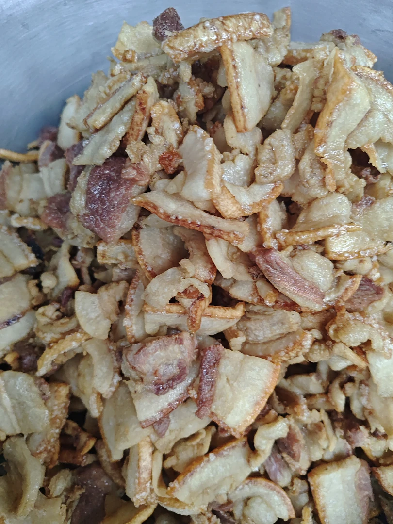 熟食土猪肉油渣三斤