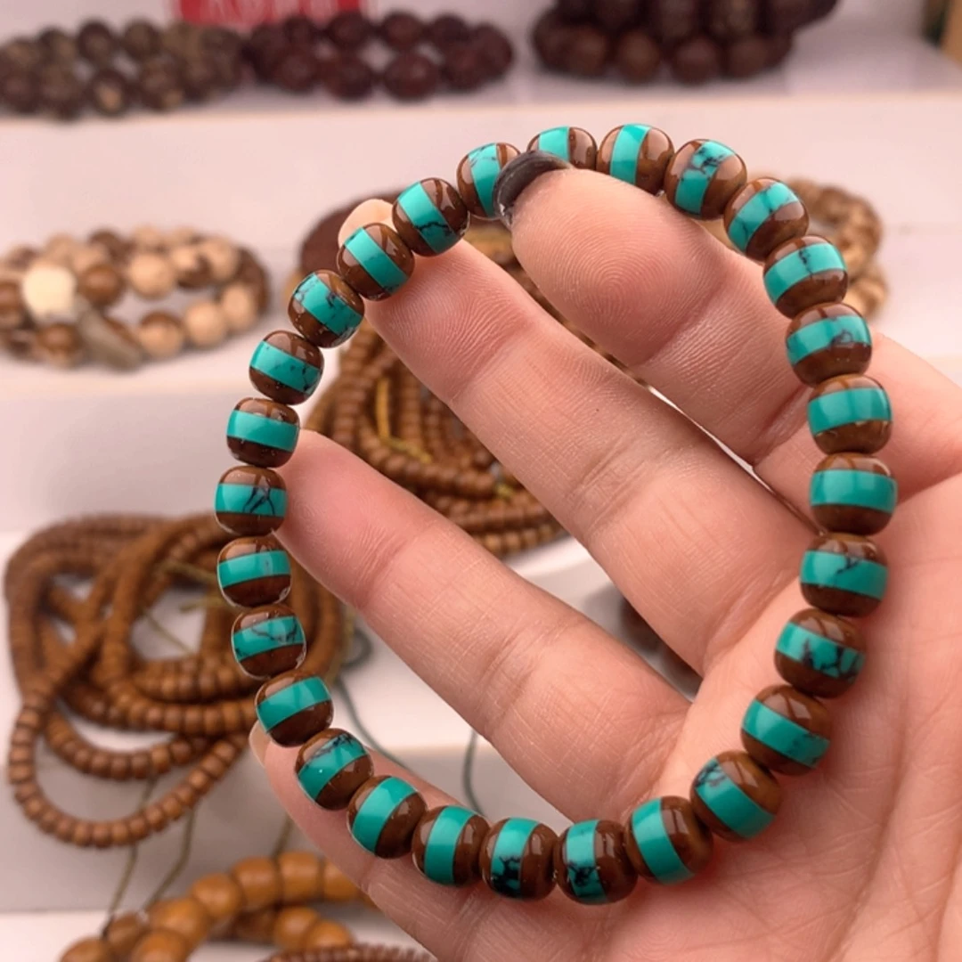 【闪购商品】紫金鼠手串实心纯肉一线天8