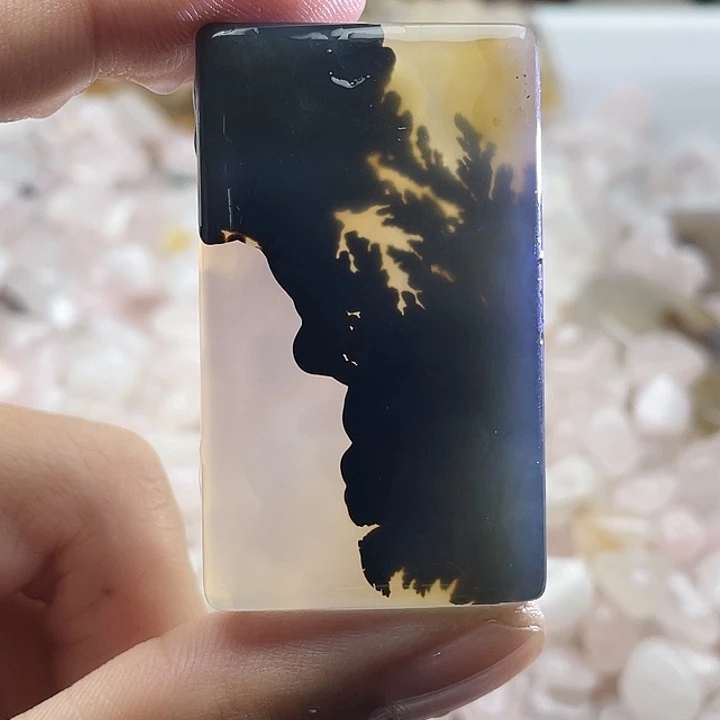 玛瑙/玉髓合金颈饰