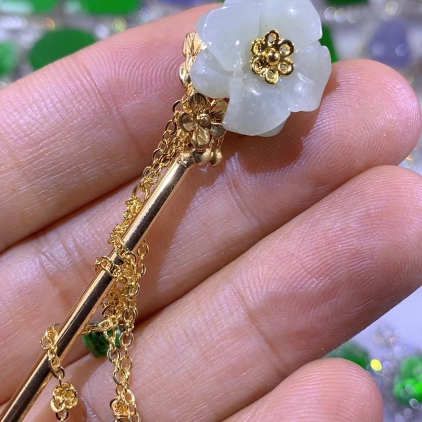 【闪购商品】翡翠挂件合金天然翡翠