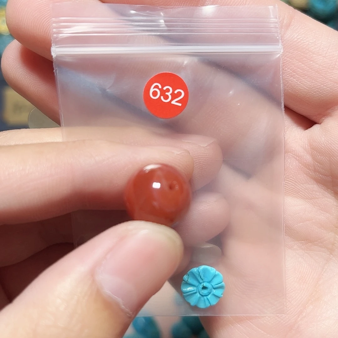 胖***参玛瑙/玉髓未镶嵌圆珠桶珠老型手串！！