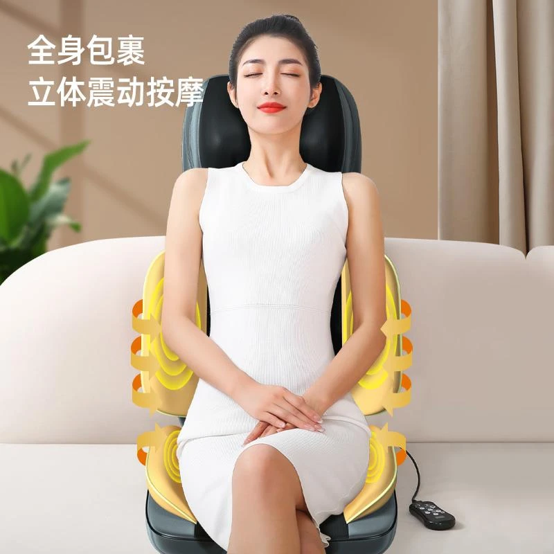 按摩器背部腰部全身家用多功能靠垫自动揉捏仪肩颈椎车载椅