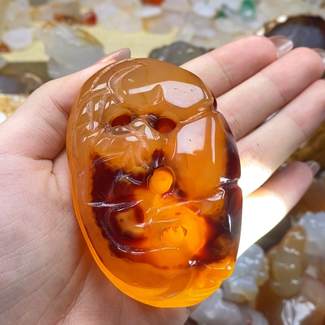 玛瑙/玉髓未镶嵌颈饰