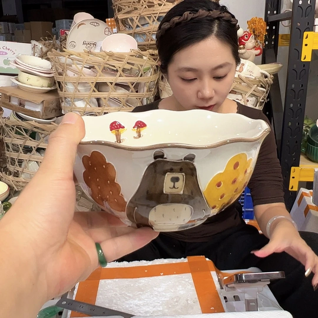 潮州陶瓷餐具微瑕8寸