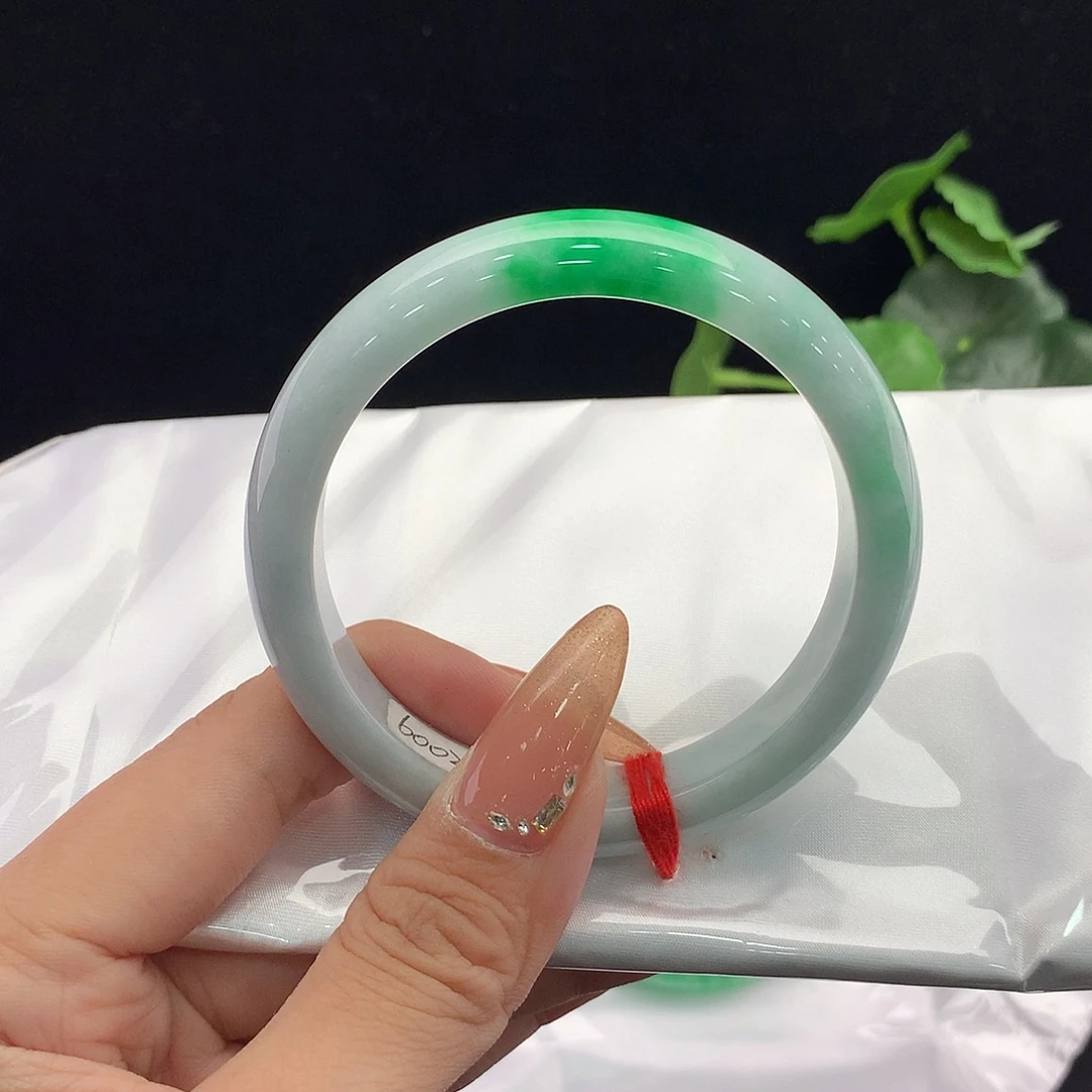 翡翠未镶嵌手镯正57.6