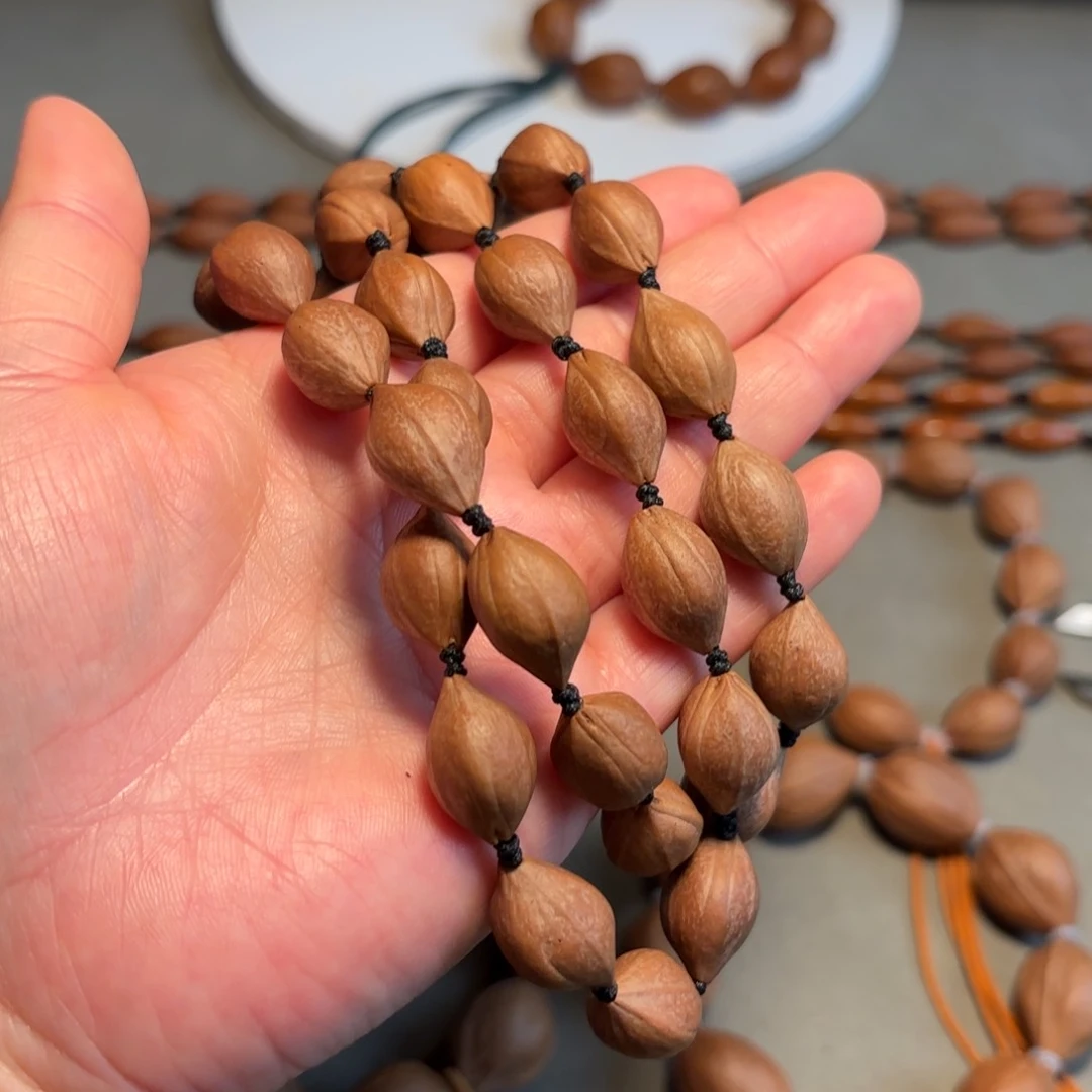 橄榄核手串/手链阿*老油核脖挂13尺寸