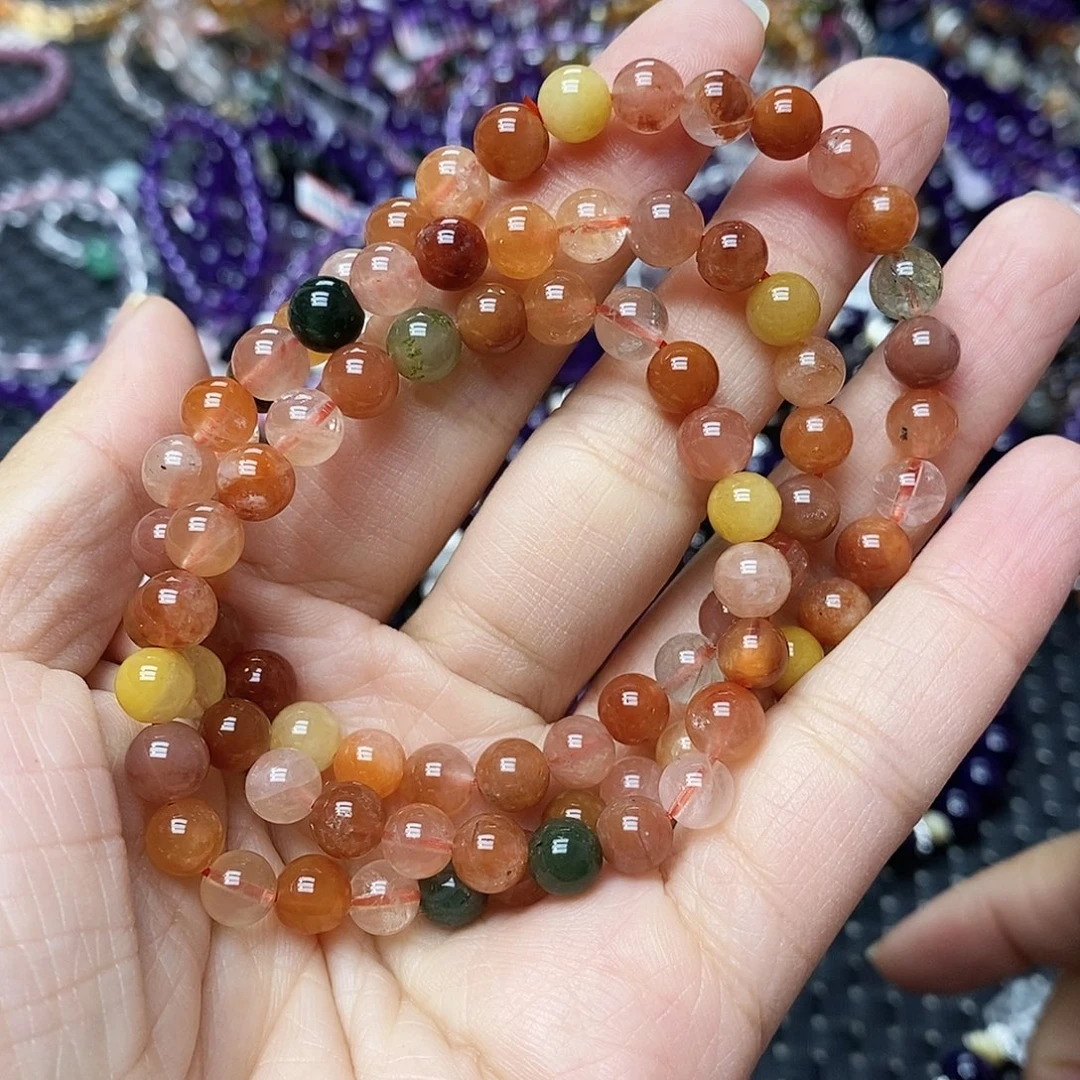 未镶嵌水晶手链多样性发一