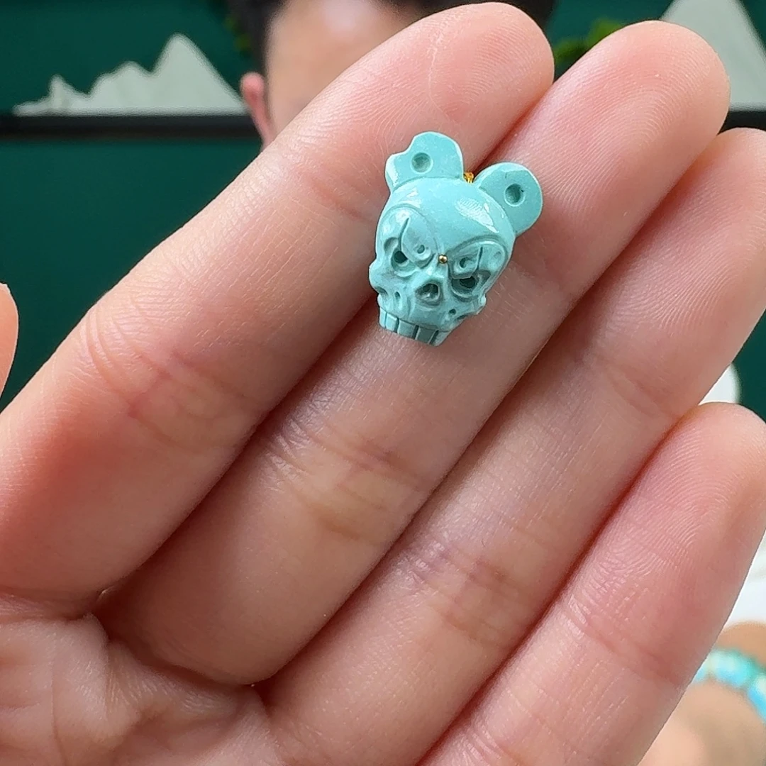 绿松石未镶嵌珠宝奇石