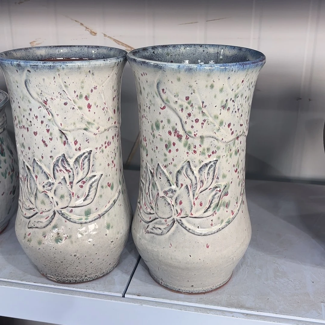 正品两个高28/15红陶