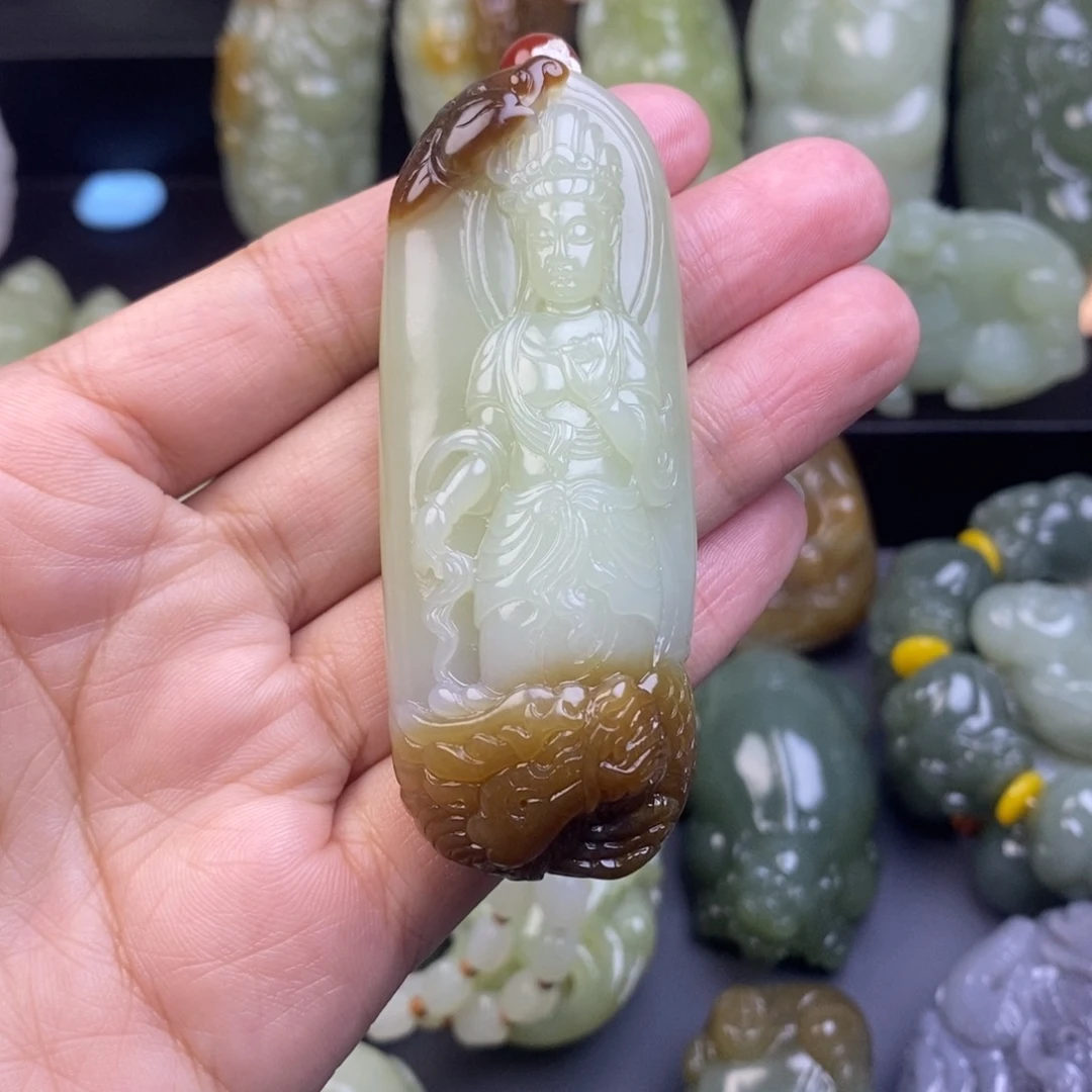 和田玉把件未镶嵌L****修