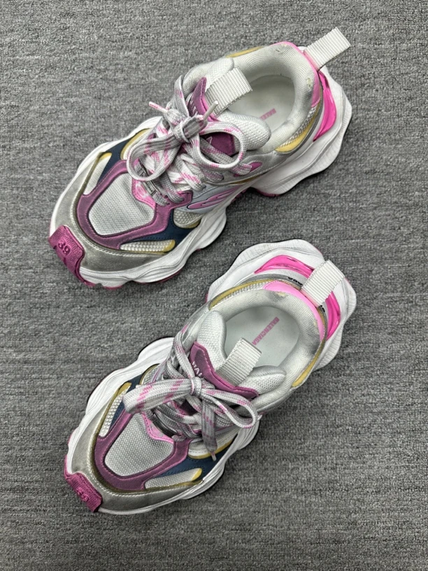 99新 Balenciaga/巴黎世家 39 巴黎世家cargo老爹鞋粉色