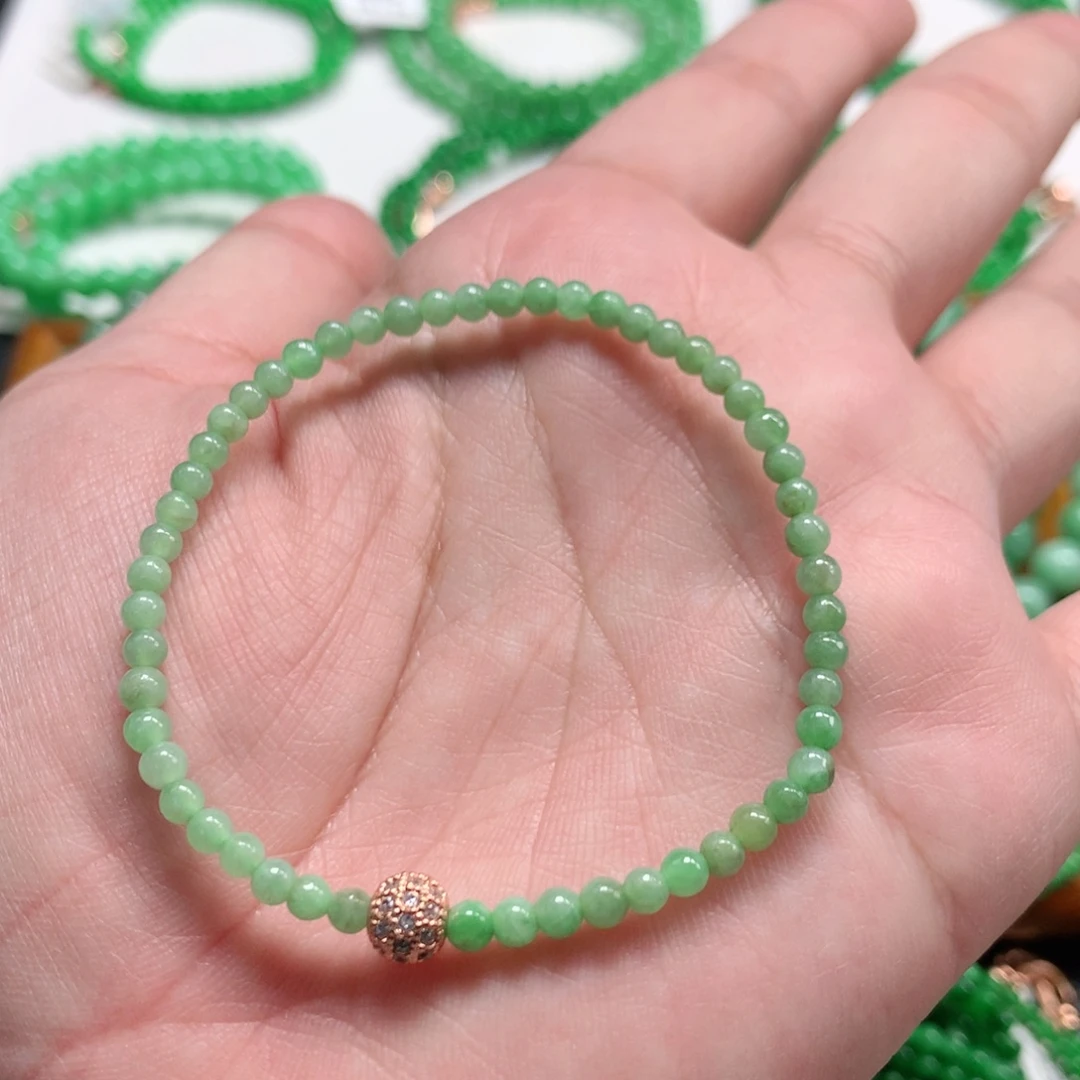 翡翠未镶嵌手链翡翠