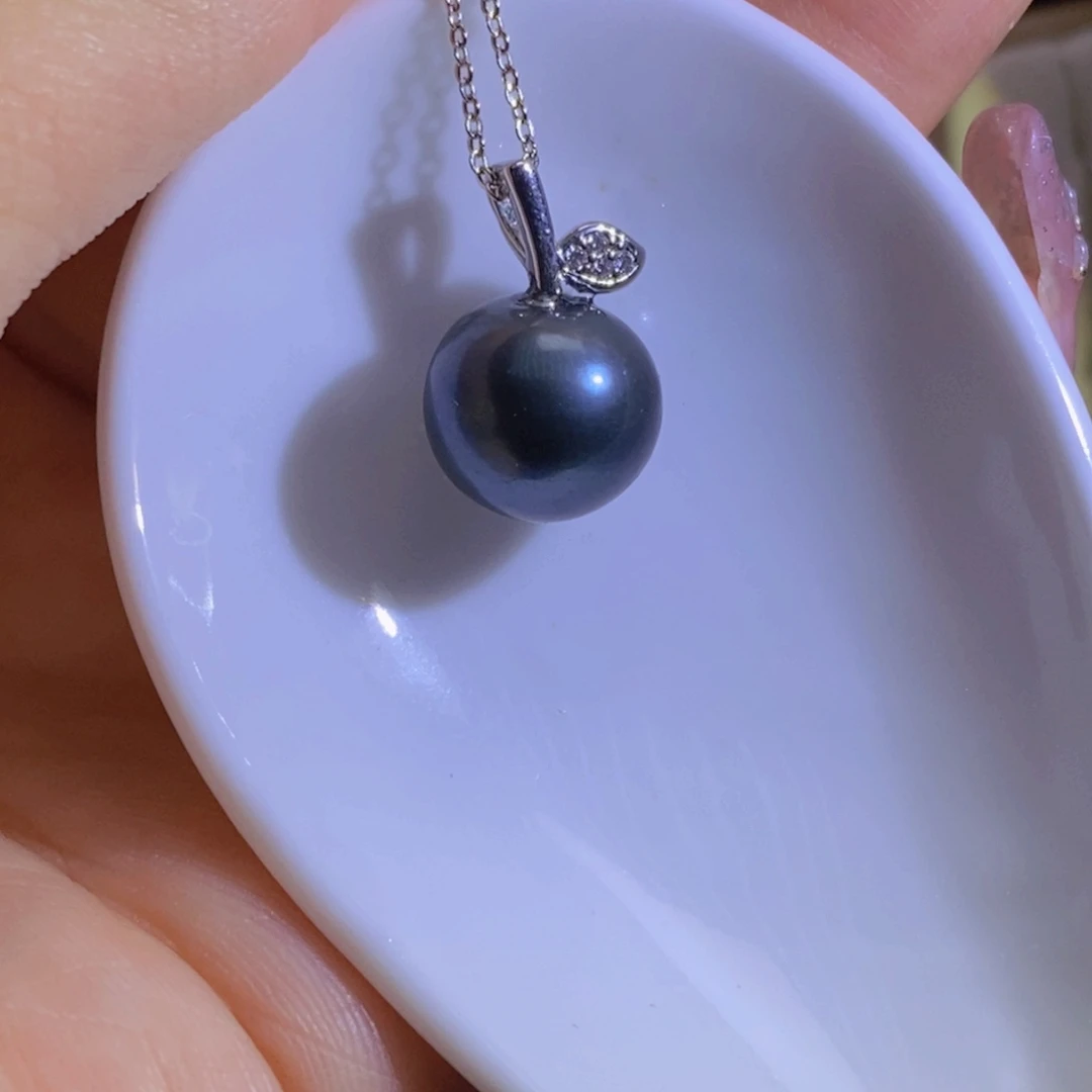 合金淡水珍珠天然淡水珍珠无染色无优化