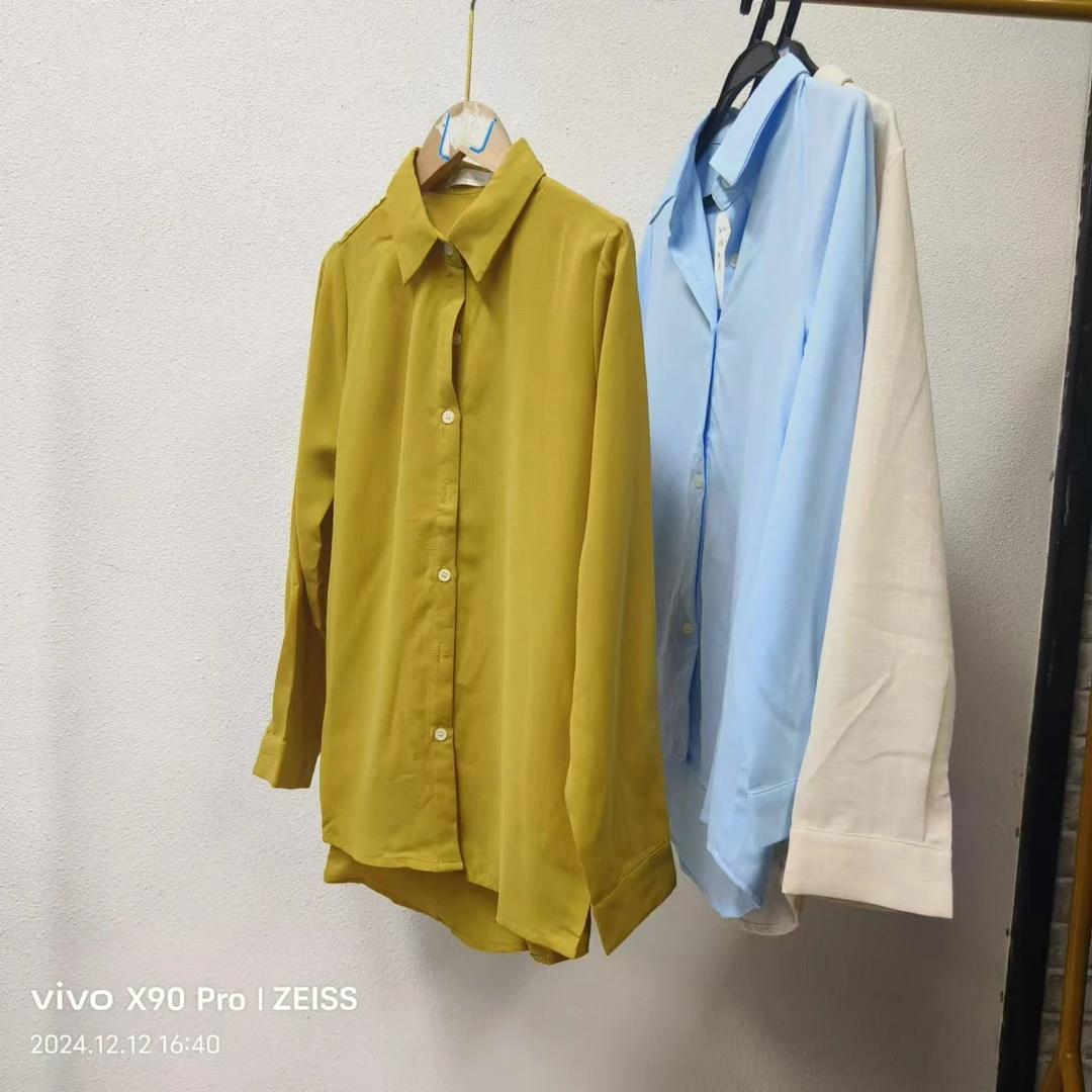 唯琳剪标   7仓F2-10-3857款   休闲薄款衬衣