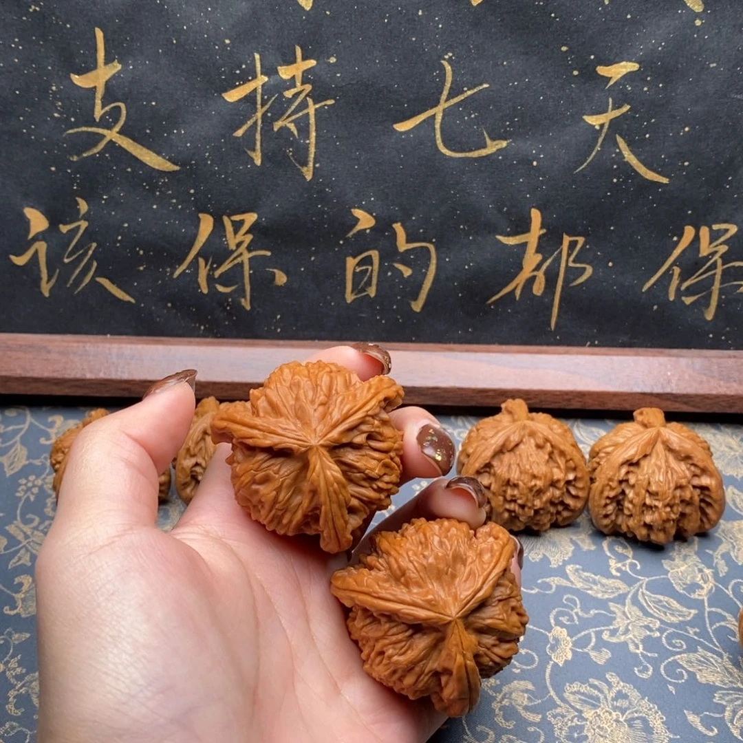 吊坠文玩核桃景*