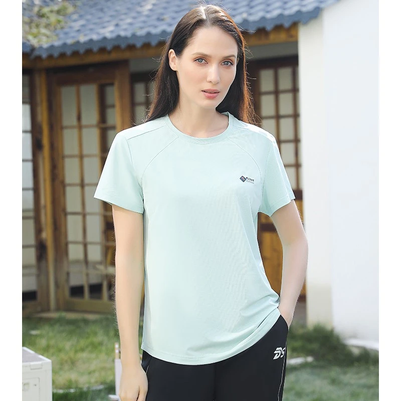 【女款】行走的空调！芦荟防蚊冰肤衣运动户外休闲男女款百搭圆领t恤