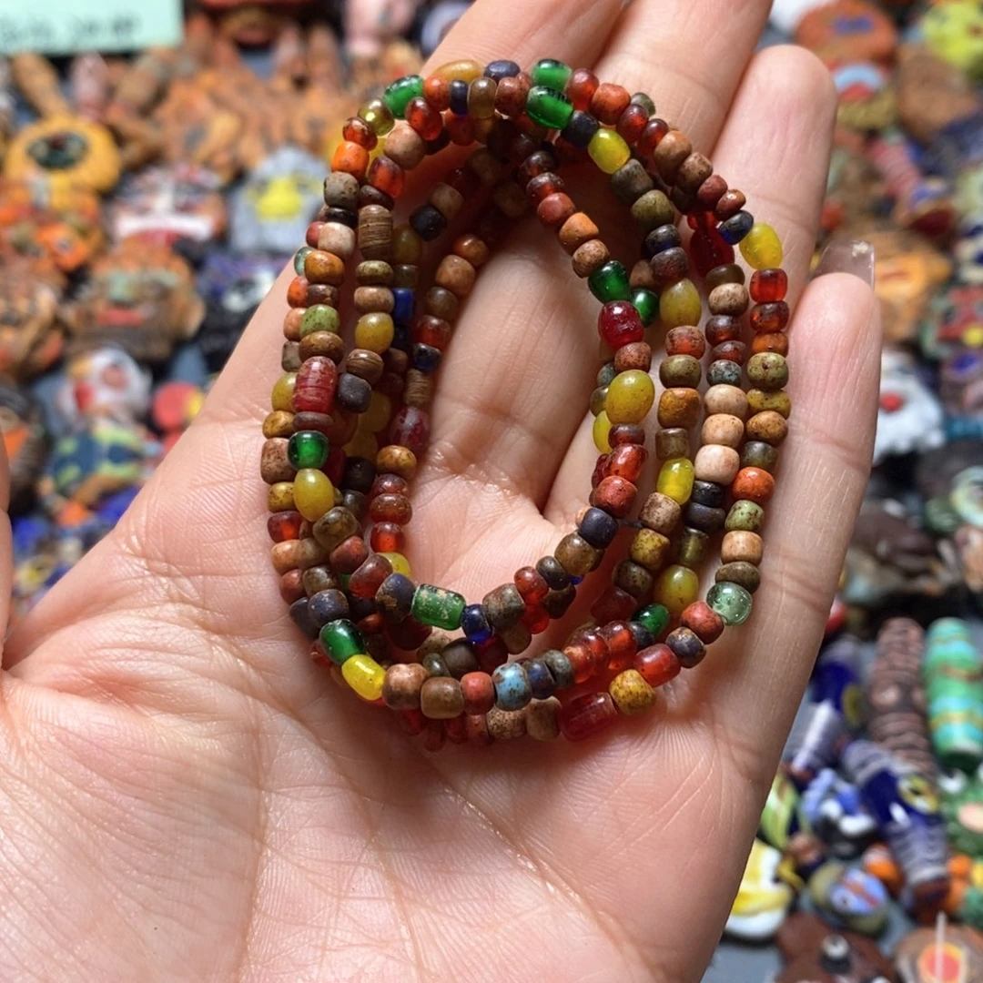 琉璃颈饰印度尼西亚链子