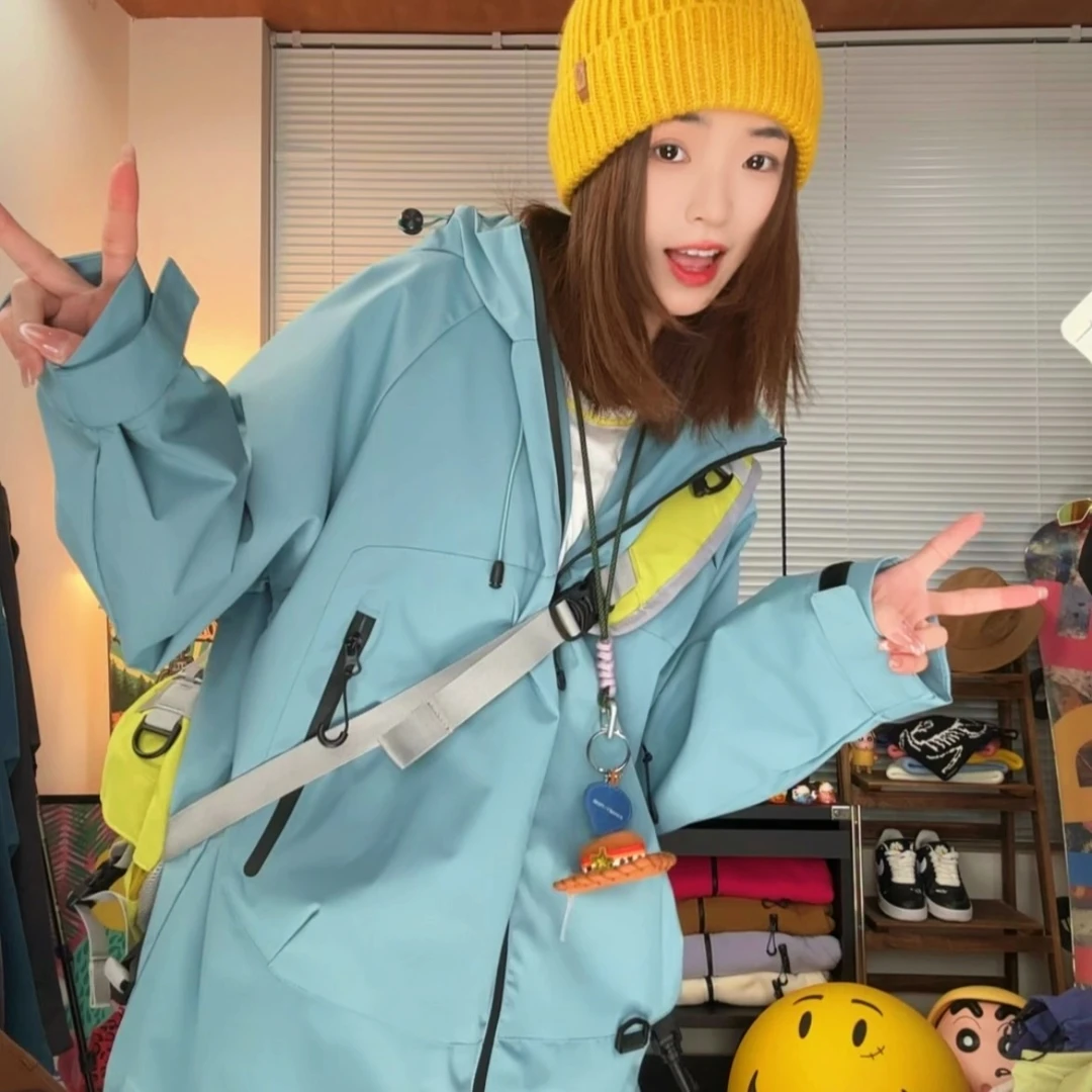 XY｜山野风壳三防轻量城市户外爬山露营citywalk冲锋衣外套男女