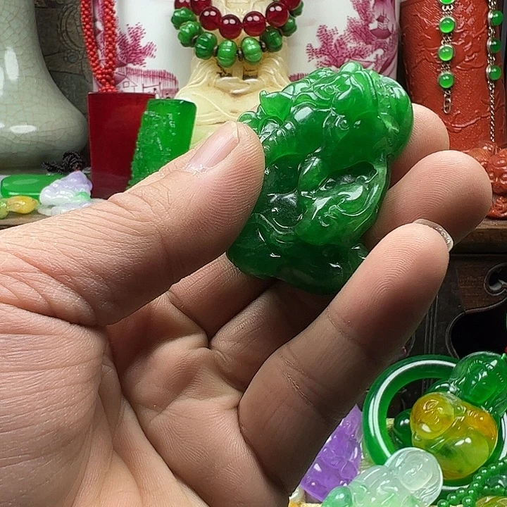 用***5翡翠未镶嵌颈饰全场福利