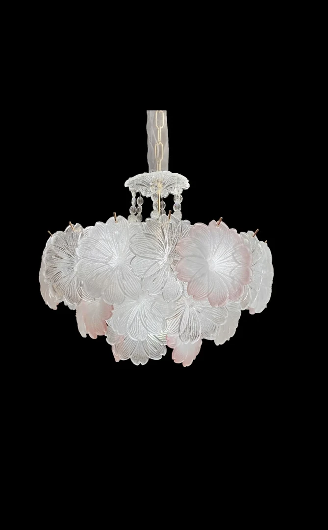 【美洛斯奇】卧室灯水晶吊灯现代轻奢法式风主卧室小户型女儿房灯具