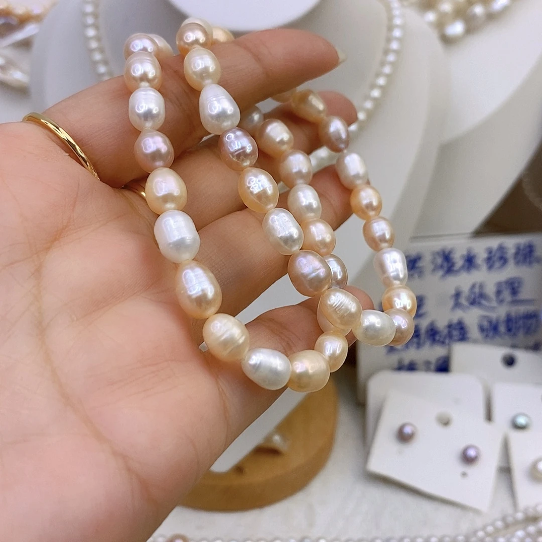 未镶嵌颈饰淡水珍珠