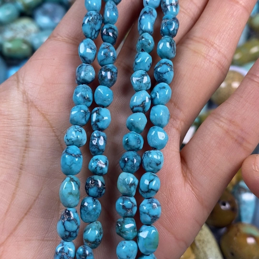 绿松石未镶嵌颈饰