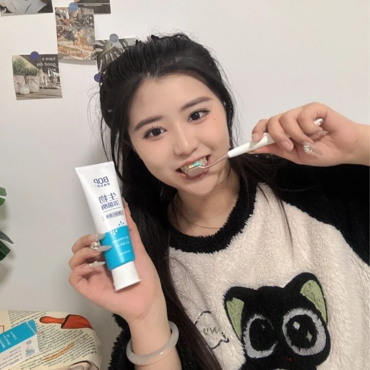 BOP生物溶菌酶牙膏亮白牙齿持久清新口气抗敏护龈成人正品120g