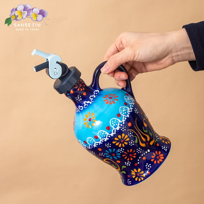 SANSEJIN景泰蓝堆料系列 油壶