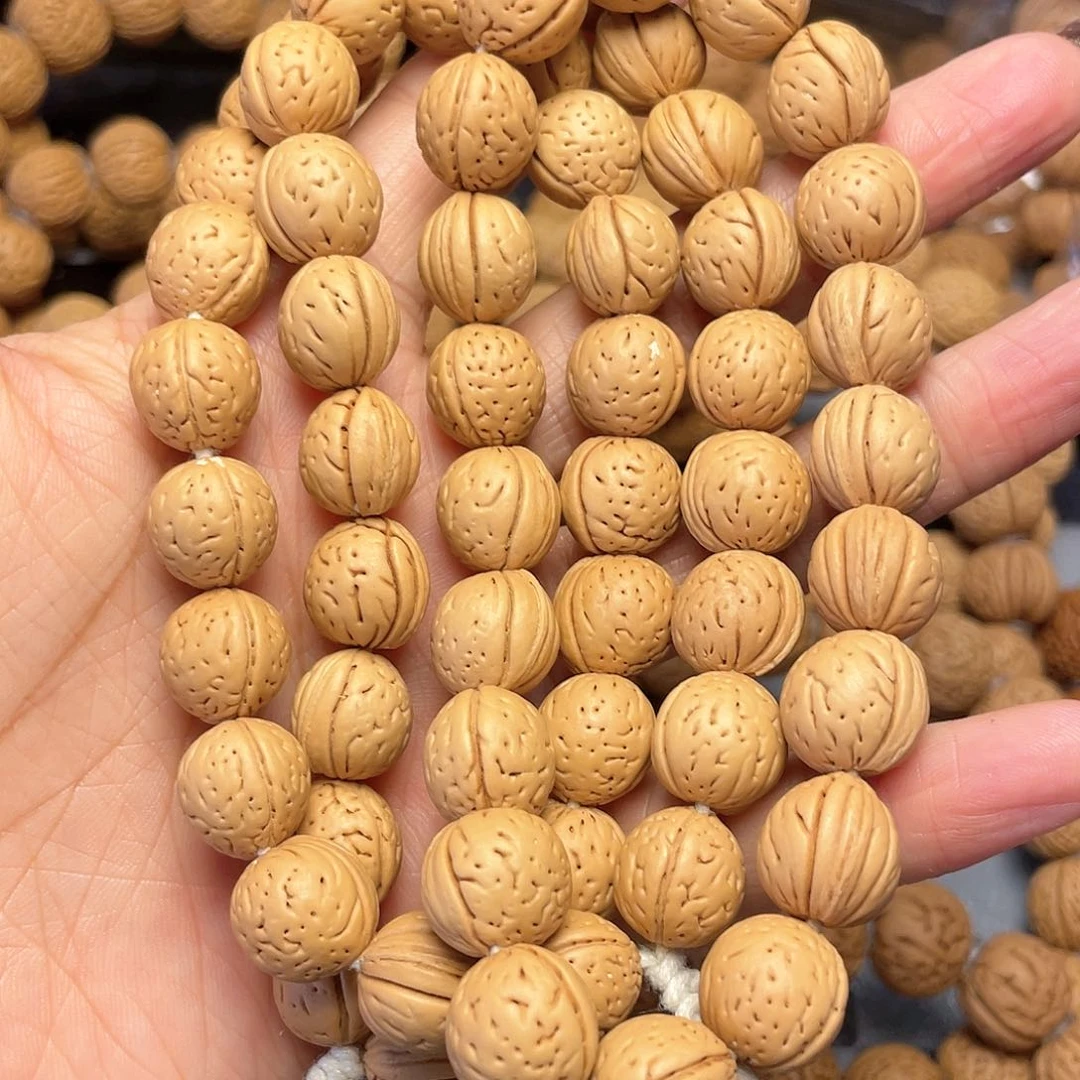 桃核手串无***?12金豆手串