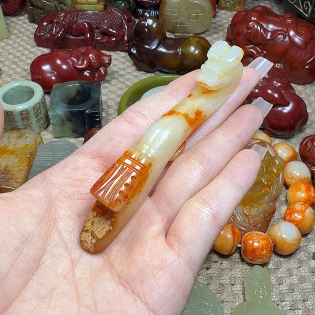 白玉菩提吊坠挂件
