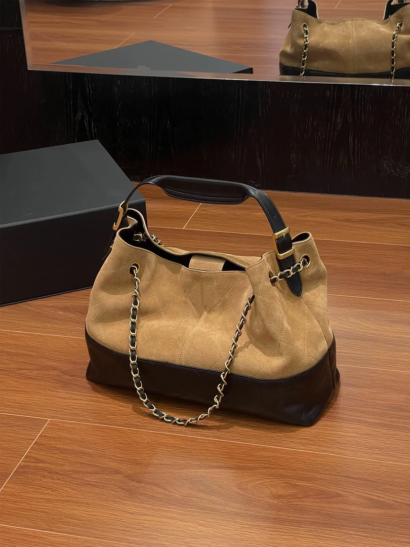 ZC-68553 YINGYING高奢定女士时尚双拼色百搭简约单肩A070