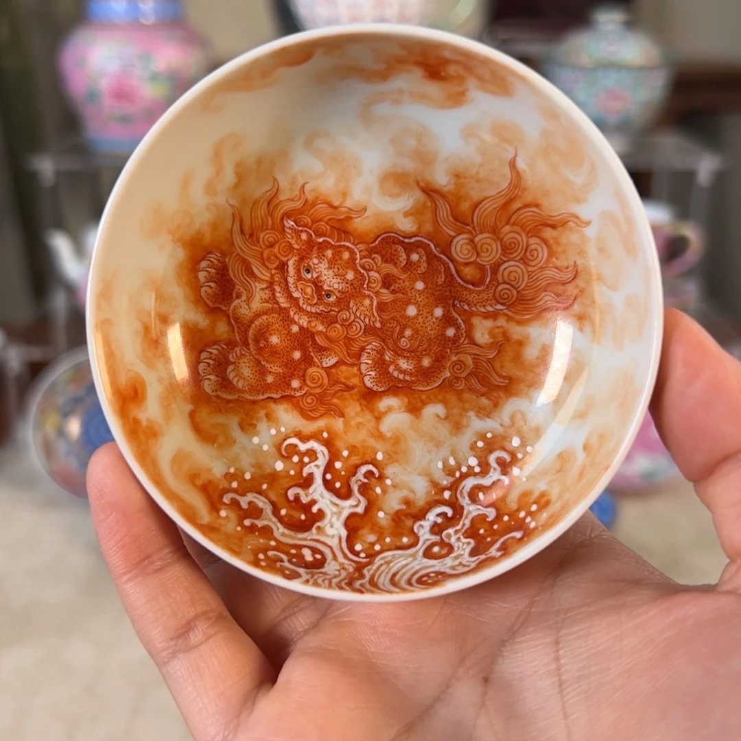 纯手工手绘 高端茶器
