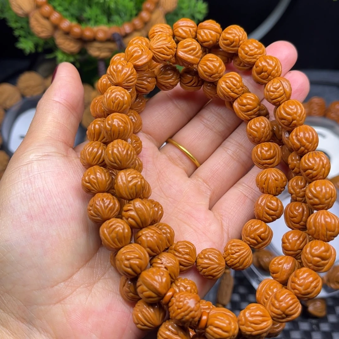 桃核手串小金蟾脖挂