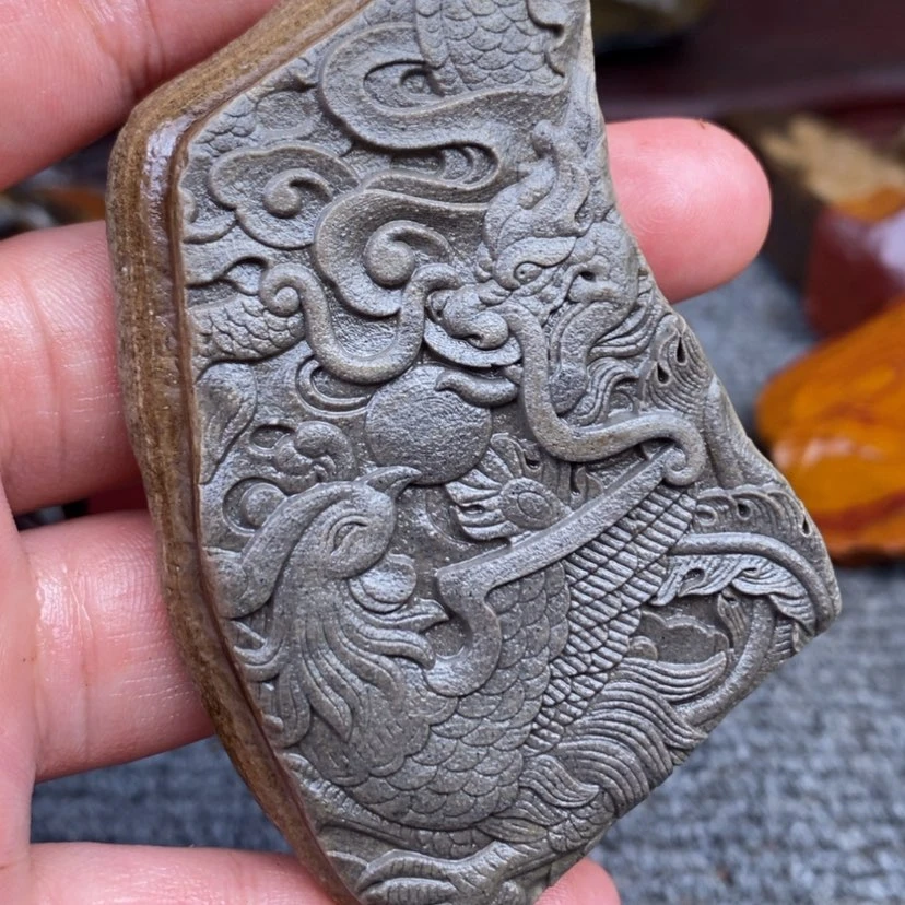 【闪购商品】原石雕刻手把件