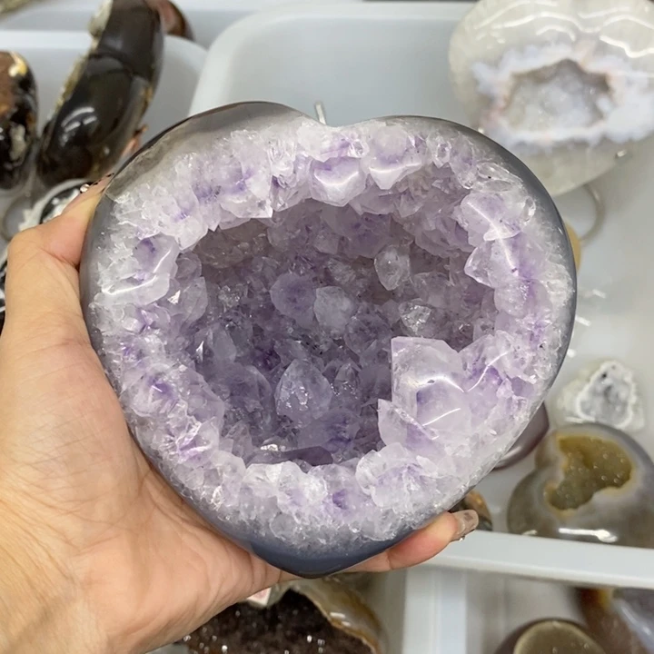 紫晶珠宝半成品未镶嵌33