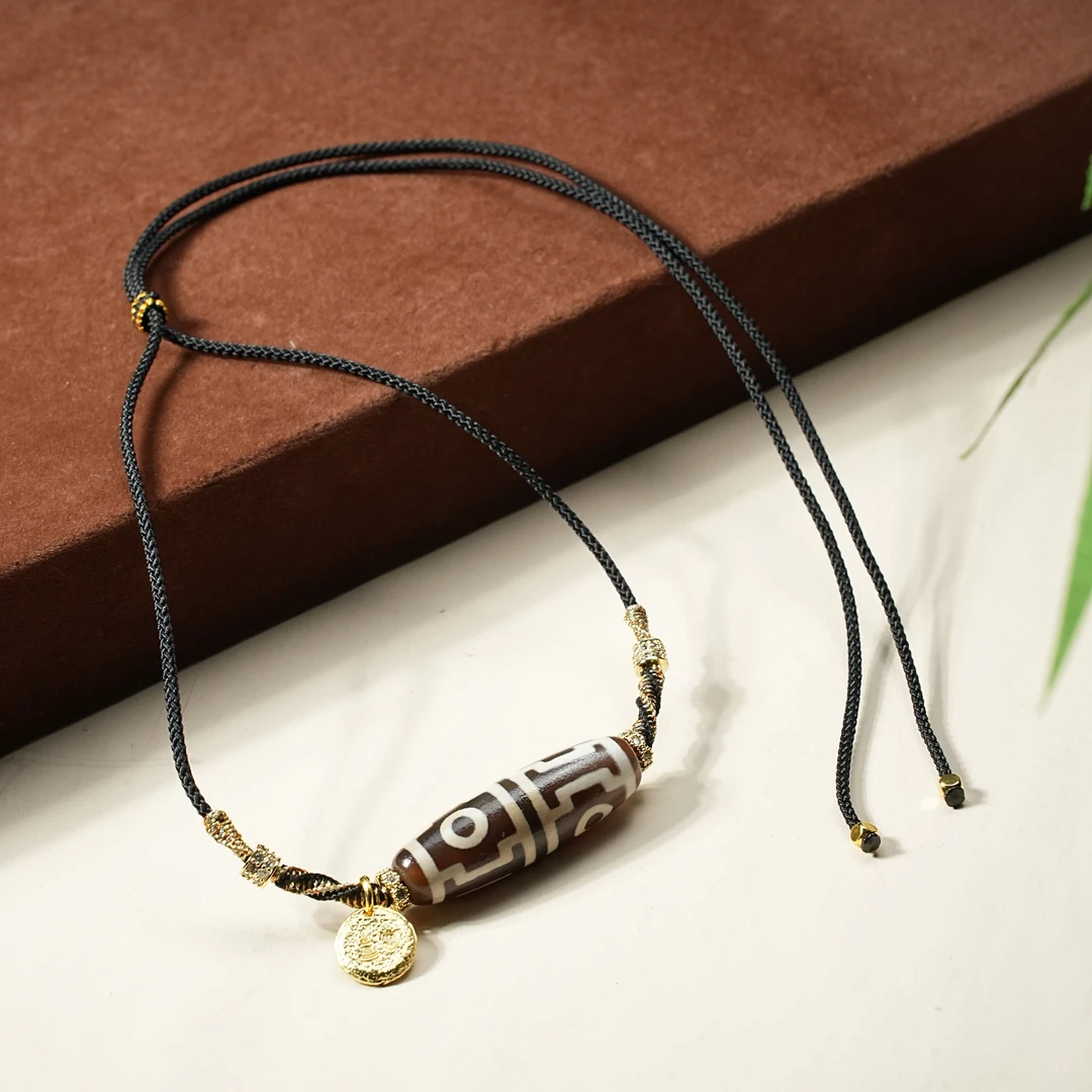 【观澜珠宝】玛瑙项链 复古民族风藏式潮流吊坠 多样发 1841