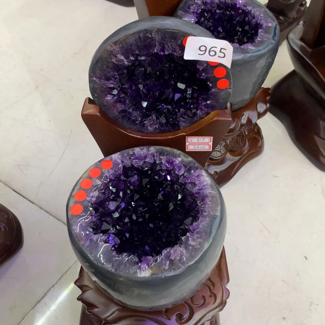 水晶摆件未镶嵌聚宝盆