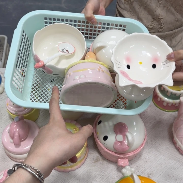 高温陶瓷釉下彩餐具家用