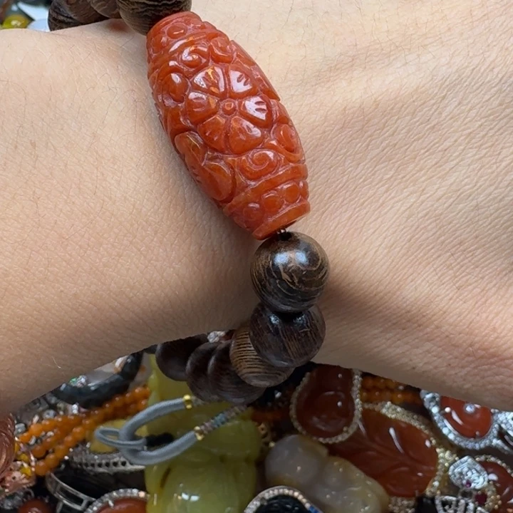 翡翠未镶嵌项链翡翠