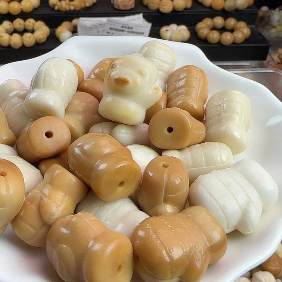 菩提根/象牙果手串全品小熊手闷子2颗