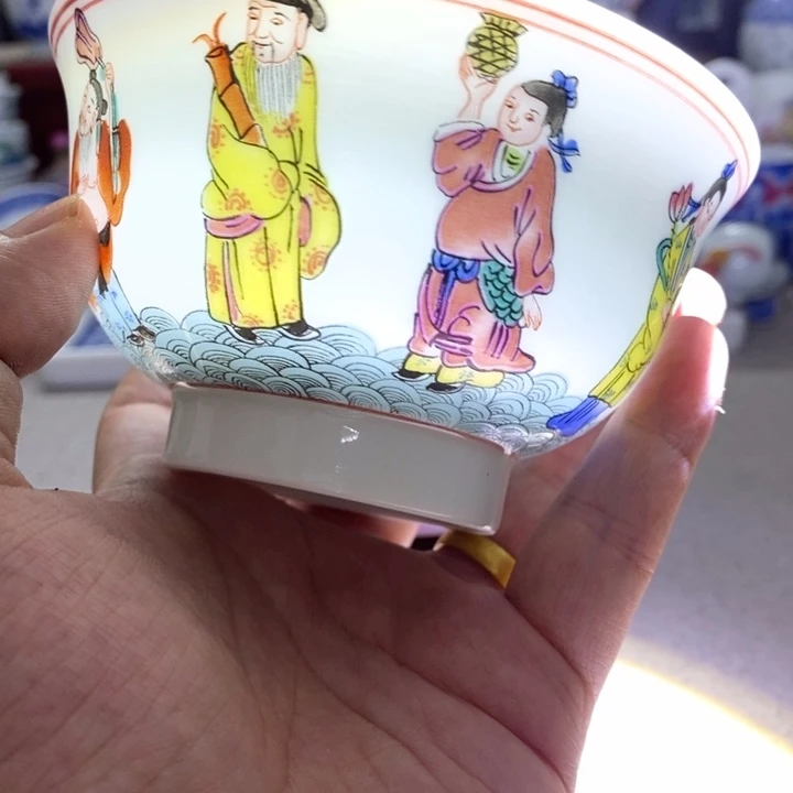 碗盘景德镇陶瓷厂生产的