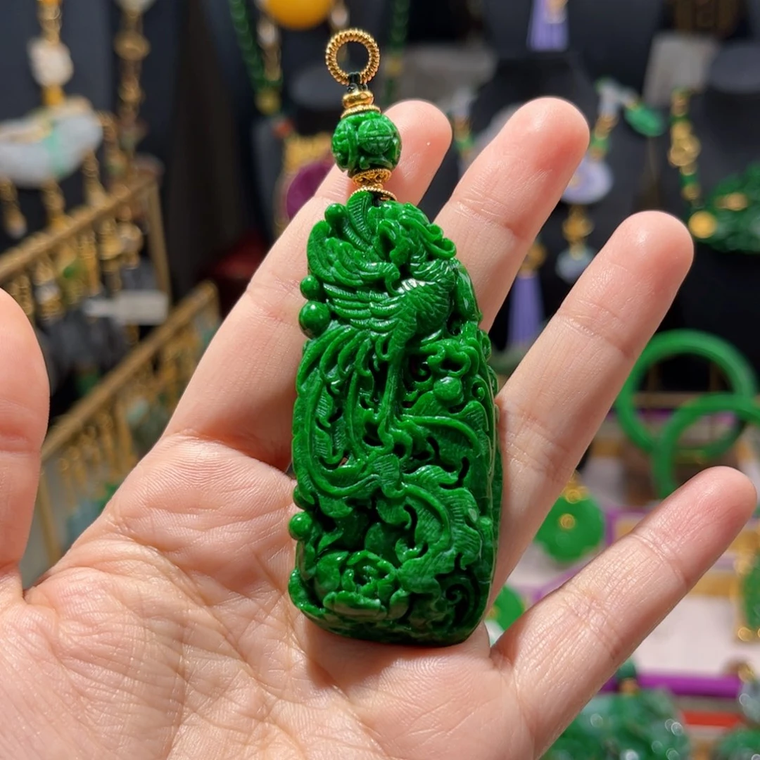 【闪购商品】翡翠吊坠(赠链)未镶嵌 翡翠