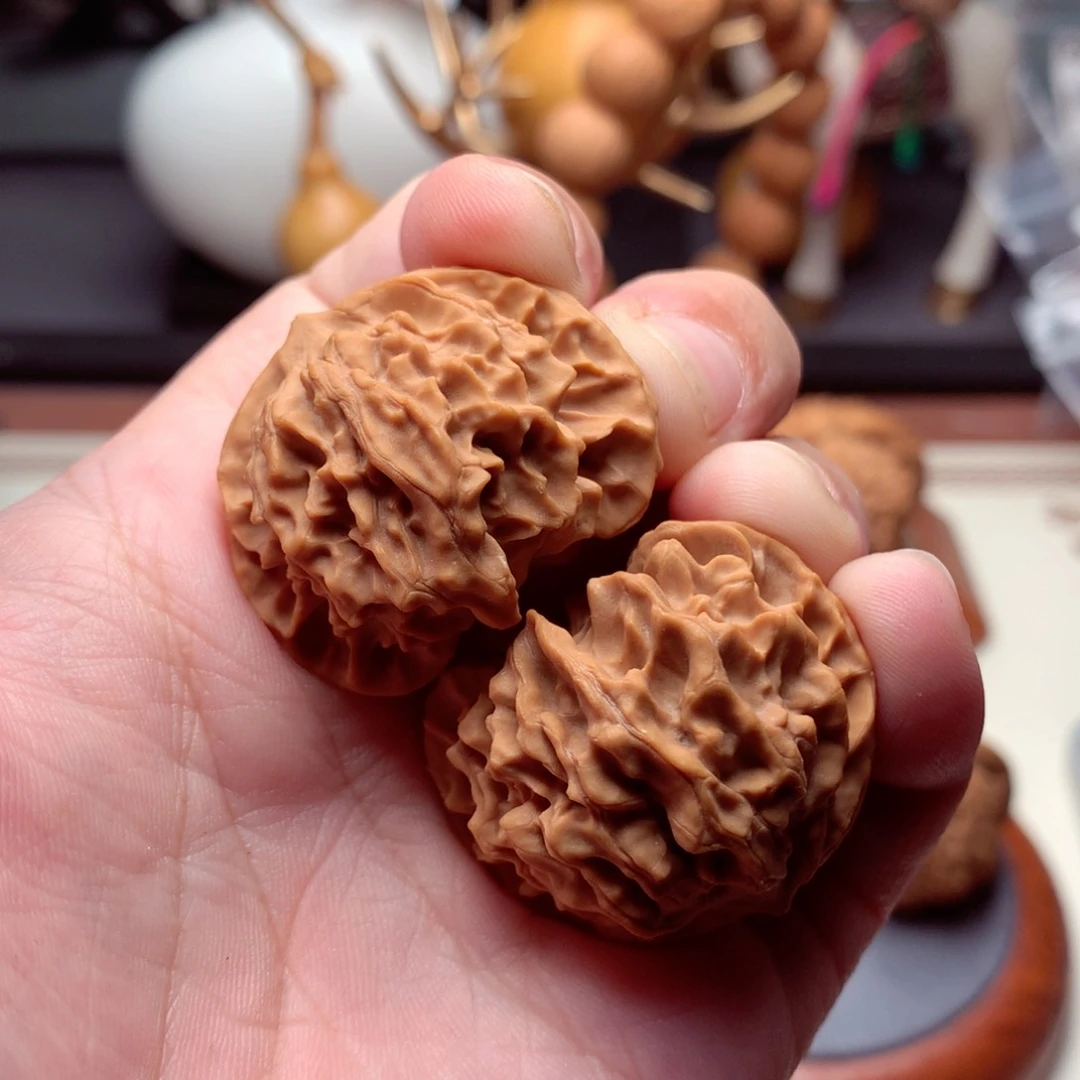 文玩核桃把件彬*傲龙窝底  1号