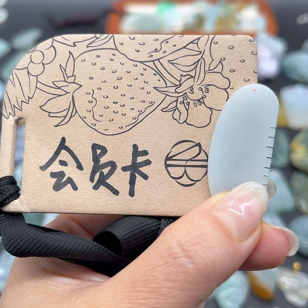 【闪购商品】翡翠颈饰未镶嵌兜***～预存