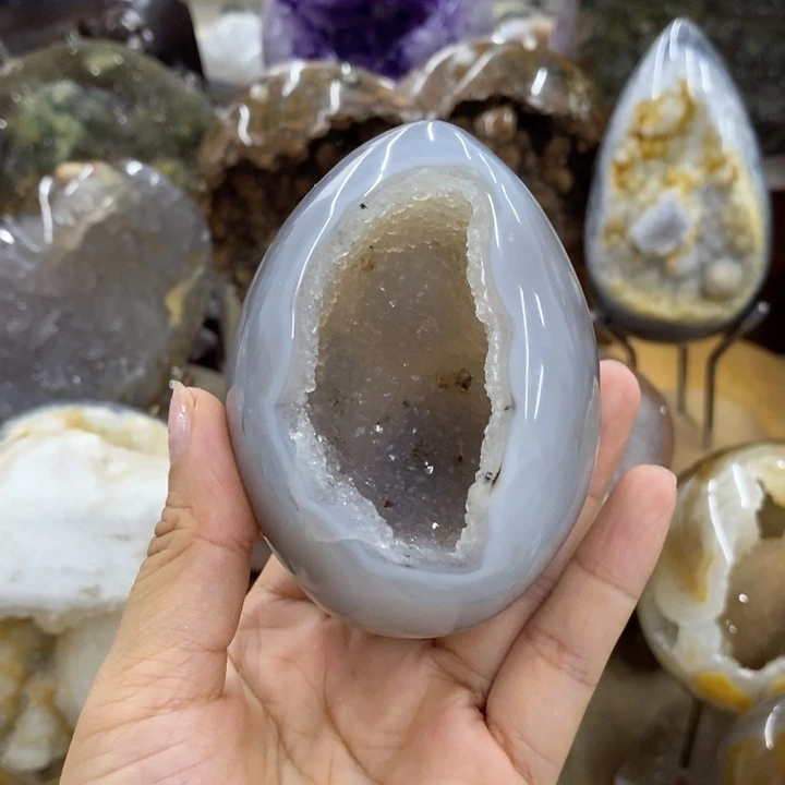 珠宝半成品紫晶未镶嵌