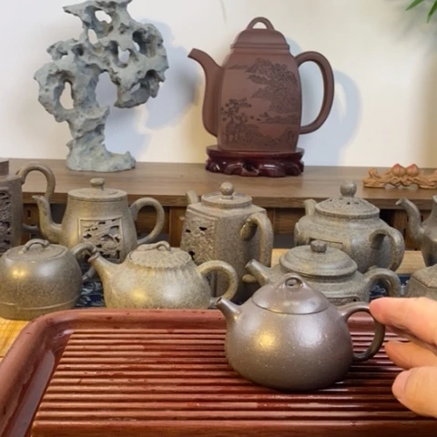 琉璃手工艺品紫砂壶